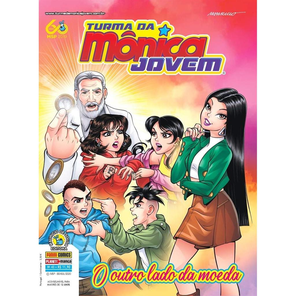 Turma da Mônica Jovem 2ª Série  43 o Outro Lado da Moeda autor Mauricio De Sousa