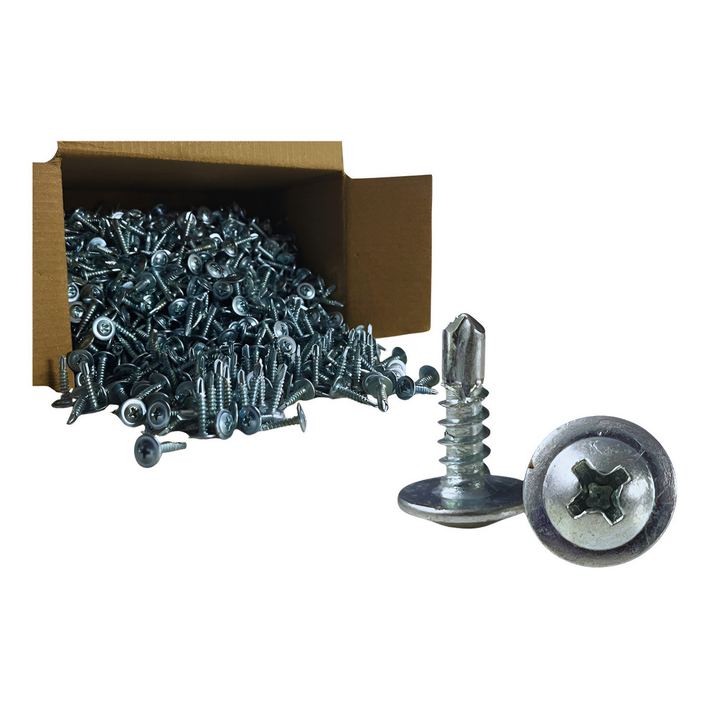 Parafuso Auto Brocante Flangeado Phillips 4,2x19 - 1.000pcs