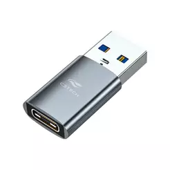 Adaptador USB p/ USB-C (USB-A M): C3Tech OTG-10