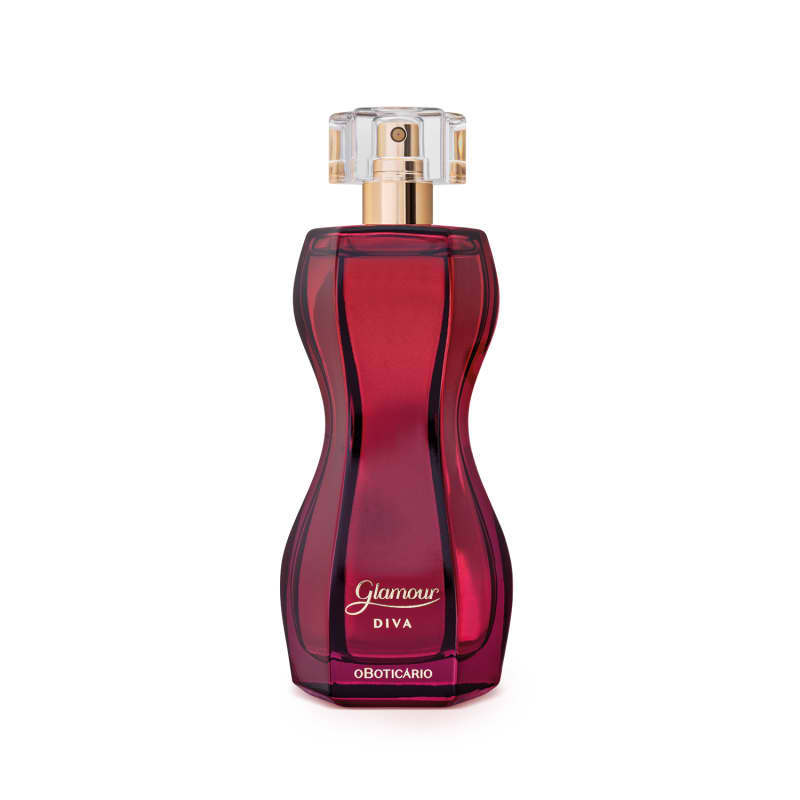 Perfume Feminino para Mulher cheiroso Glamour Diva Desodorante Colônia 75ml