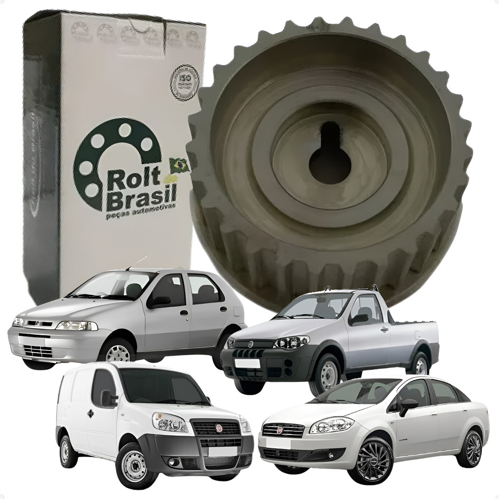 Engrenagem Rolt 4575 Palio Doblo Strada 1.6 16v Brasil