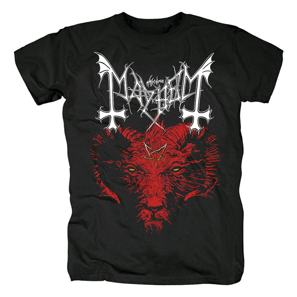 Music.Soul Camiseta Unissex Mayhem Black Metal Estampada Oversized Premium Estilosa Confortável Casual