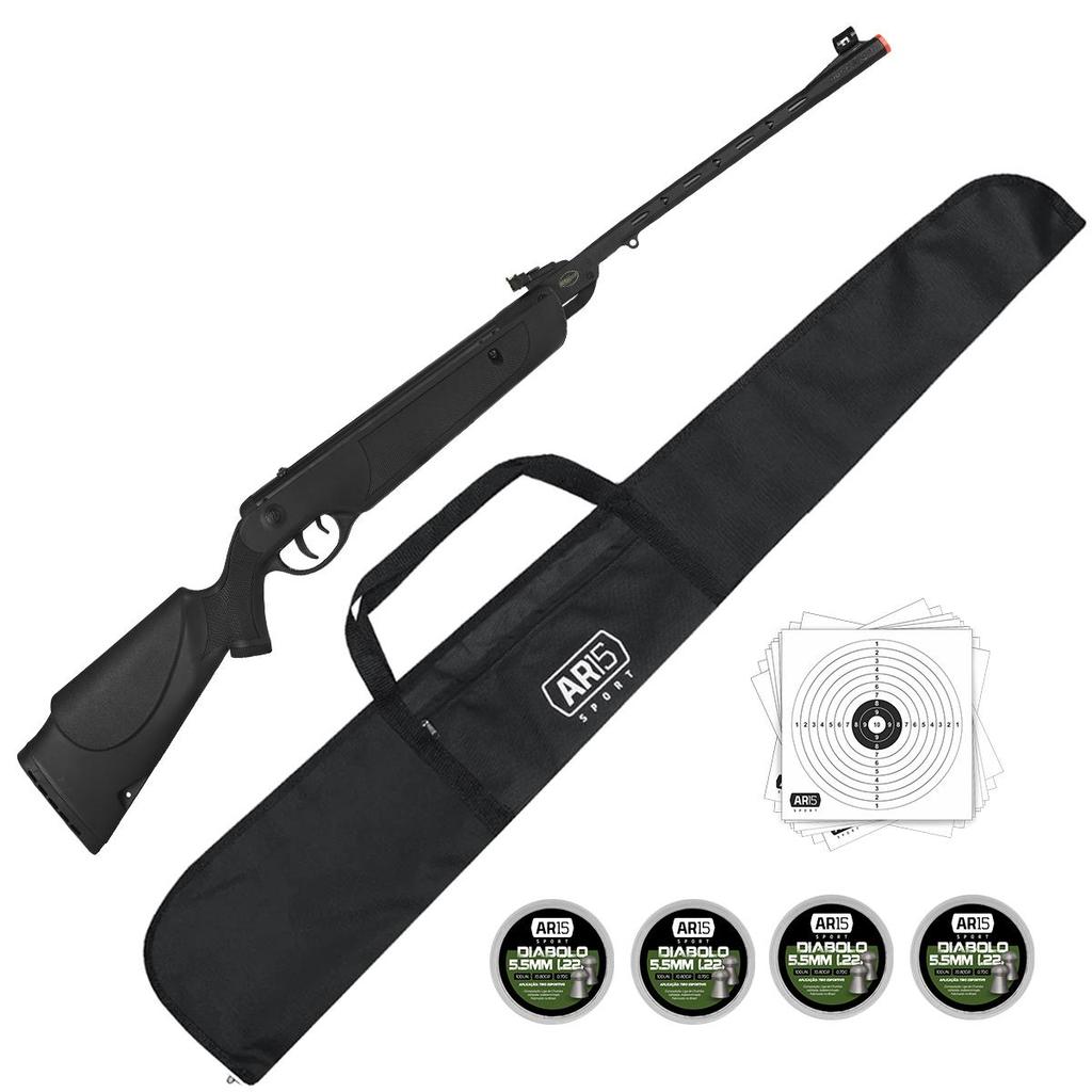 Carabina Pressao 5.5 Dione Sport GR 55kg + 4x Chumbinho