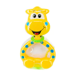 Chocalho Para Bebês Animal Cores Sortidas 14cm
