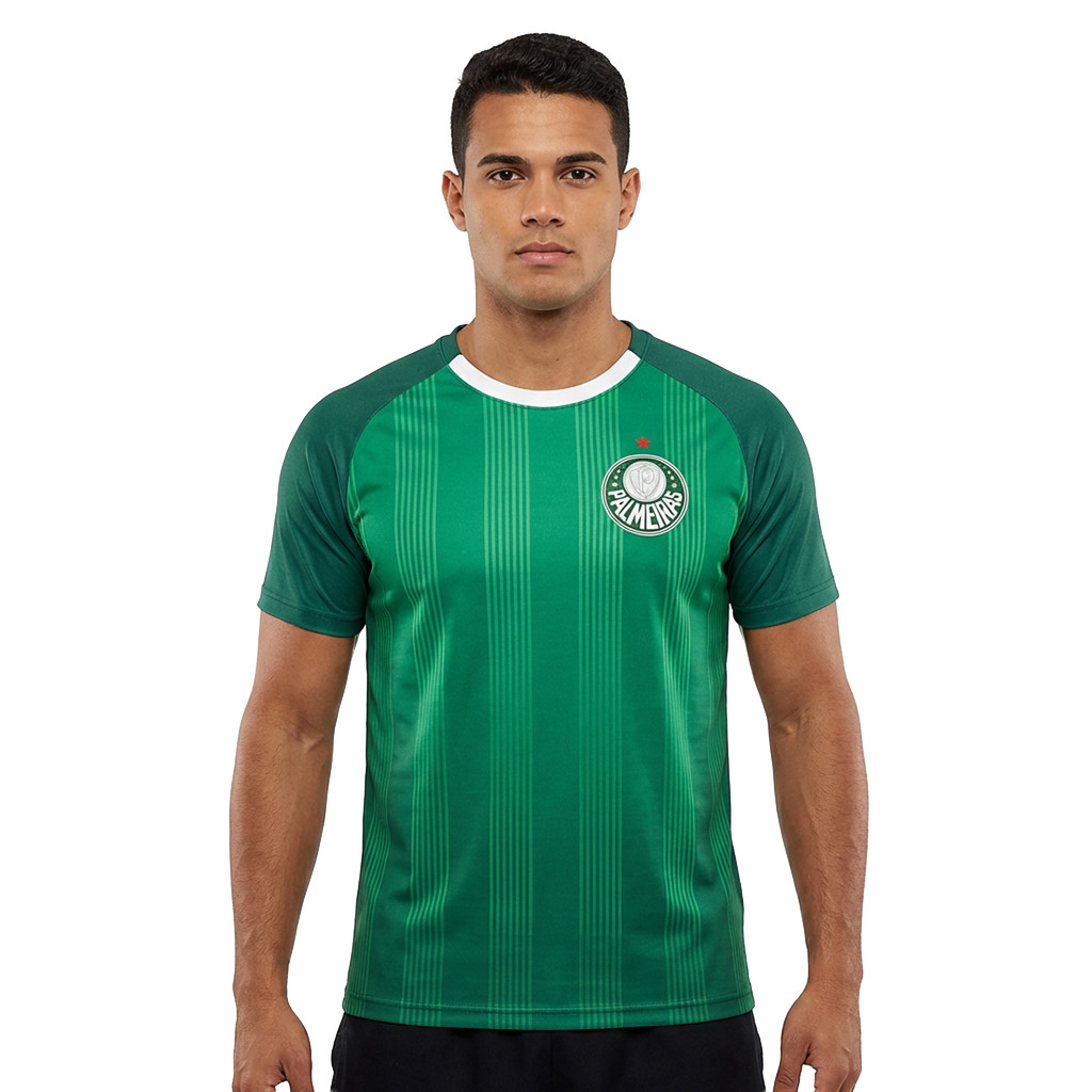 Camiseta Palmeiras Pré-Match Masculina Licenciada Original