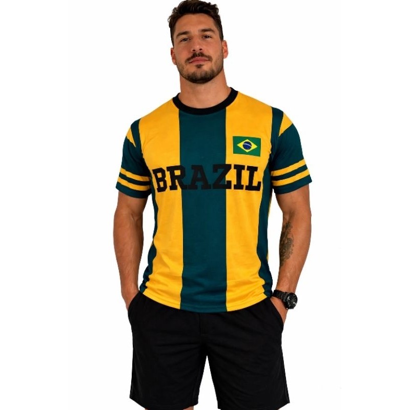 Camisa do Brasil masculina / Copa do Mundo