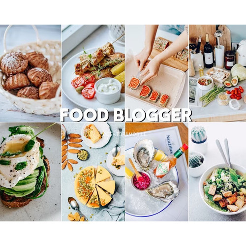 25 Lightroom Preset Simple Food Blogger Primavera Blogguer