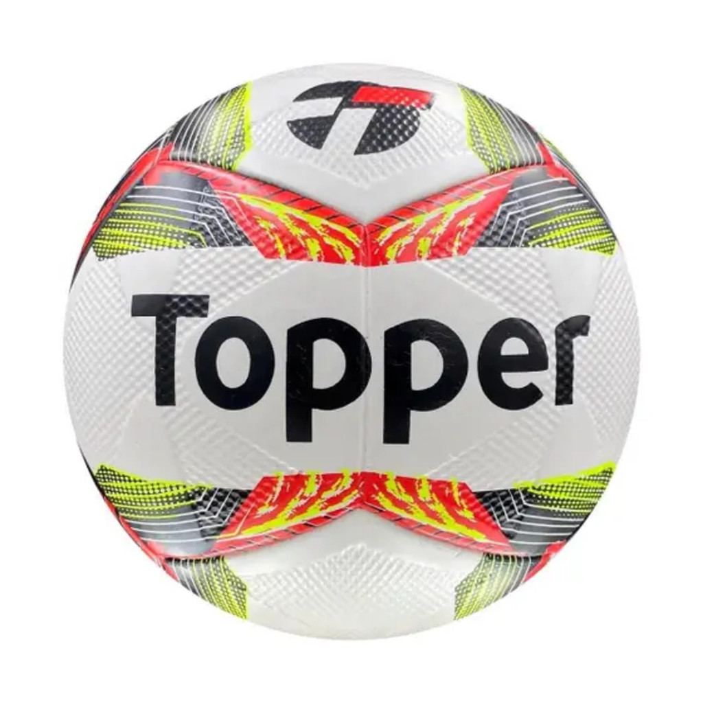 Bola Topper Campo Slick-Branco/Verm/Verde