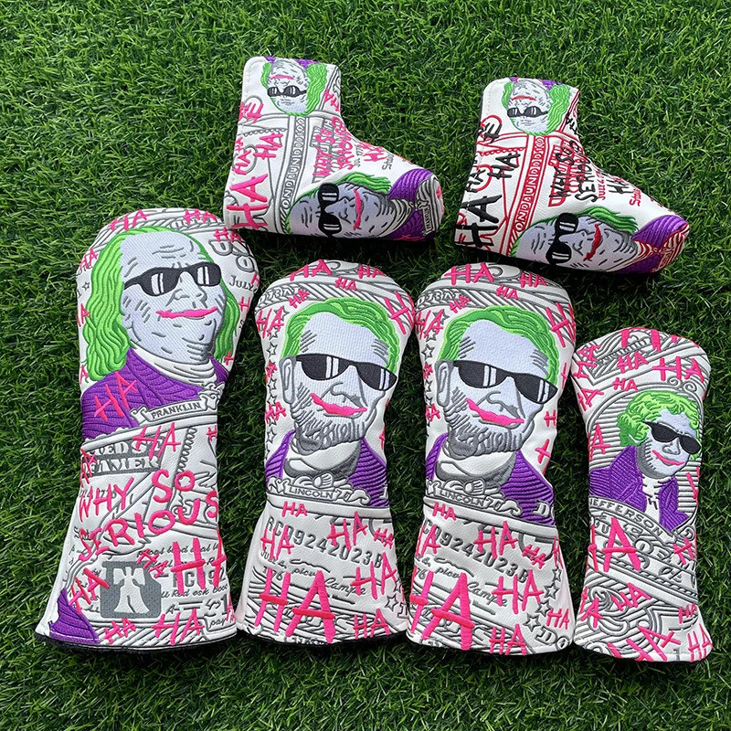 Capa para taco de golfe, capa para madeira, capa para a haste do taco de golfe, capa para madeira de fairway, capa prote