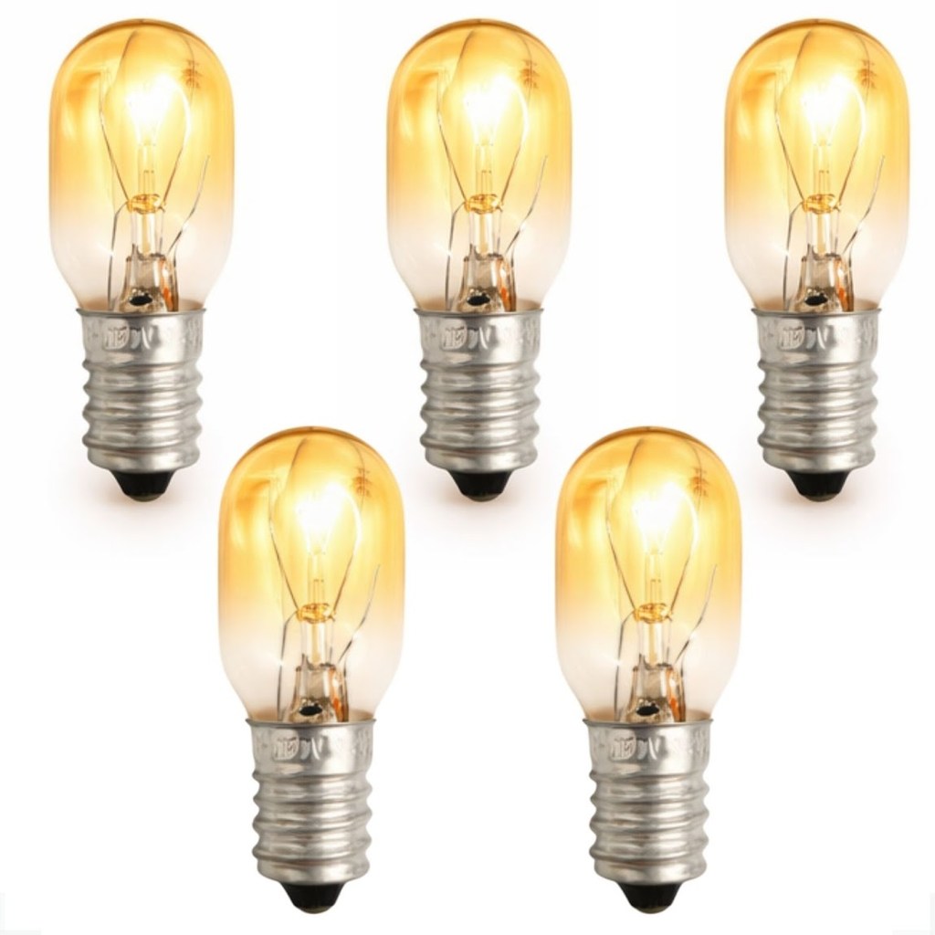 Kit 5 Lampada E14 15w Geladeiras Microondas E Lustre 110v