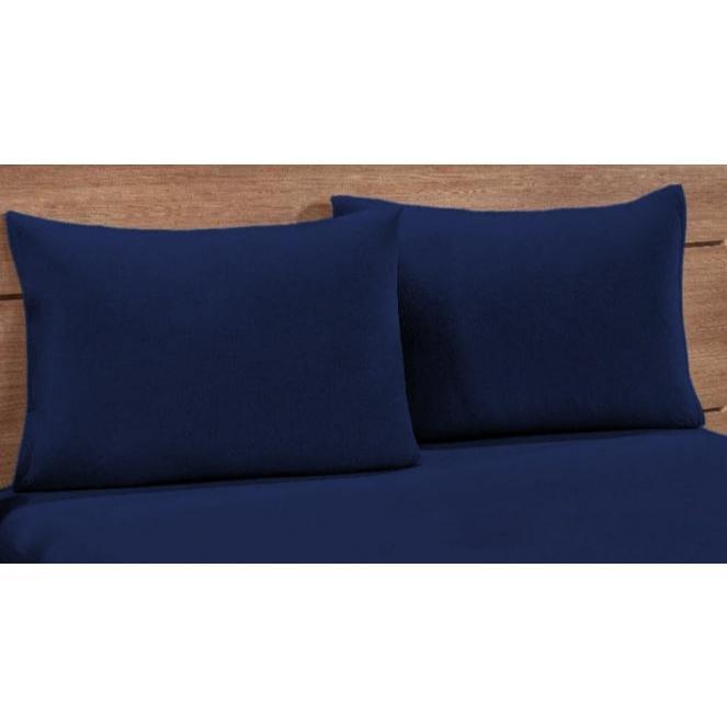 Fronha Travesseiro 90x50 cm C/ Bainha Percal 180 Fios Tamanho Especial