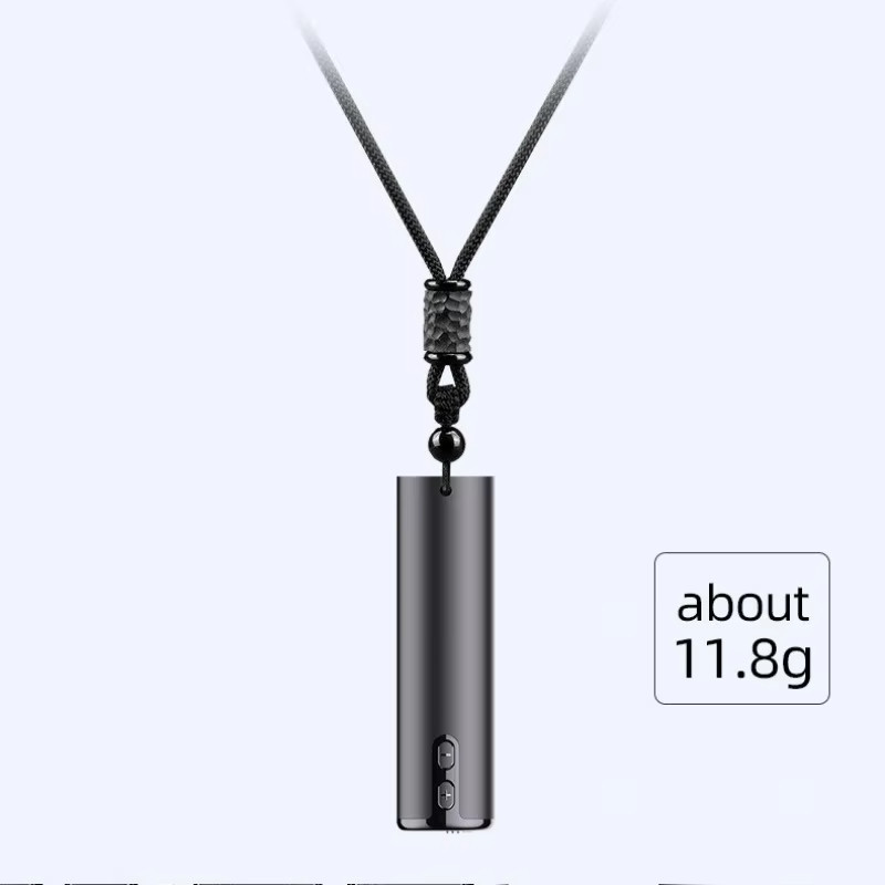 Mini Gravador De Voz S15-Cancelamento De Ruído , Áudio HD , Reprodutor De MP3 Pendente Com Controle Inteligente