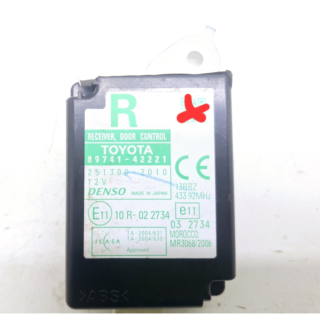 Módulo Controle Porta Toyota Rav4 2.4 2010 Nº8974142221