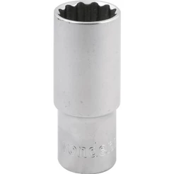 Soquete Estriado 1/2 Pol 24mm Longo CrV Vonder