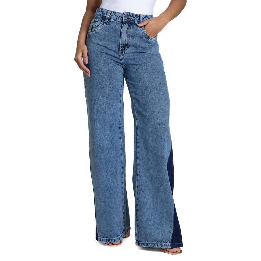 Calça Jeans Sawary Wide Leg - 282287