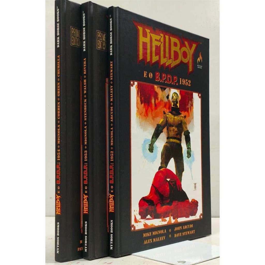 Hellboy e o B.P.D.P. 1952 / 1953 / 1954 autor Mike Mignola