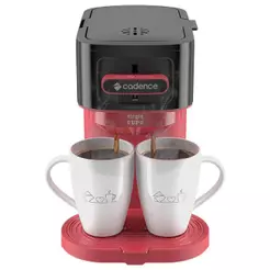 Cafeteira Elétrica Cadence Single Caf230 Preto-vermelho