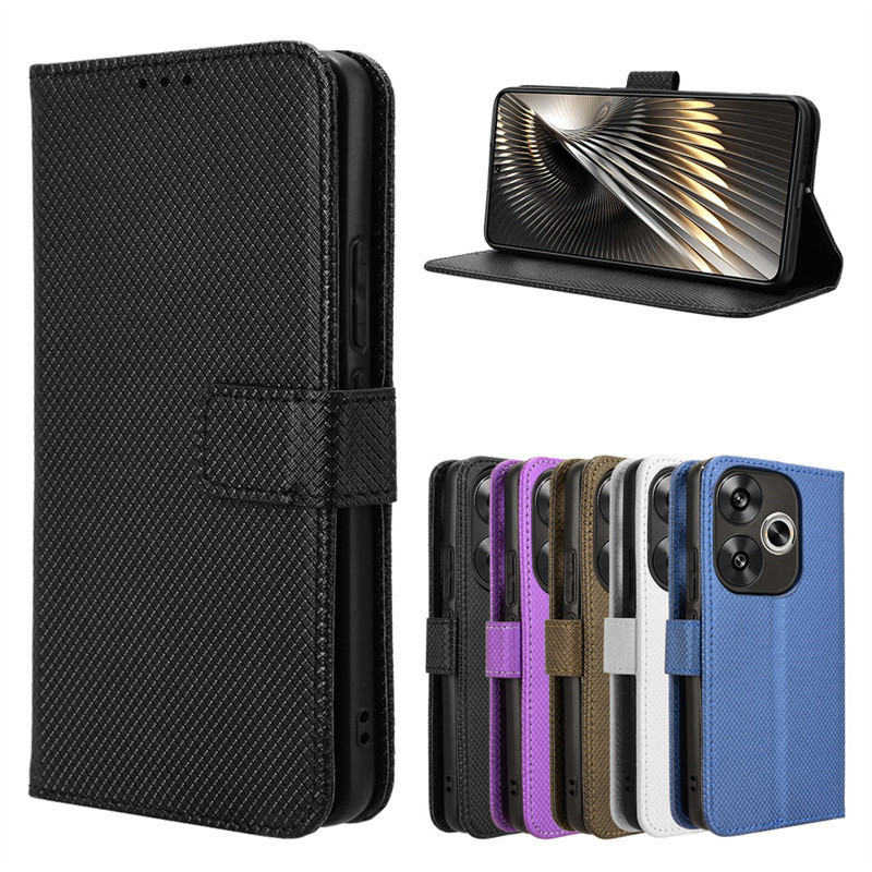 Adequado para Xiaomi Poco F6 Pro caso de telefone Redmi Turbo 3 diamante padrão 