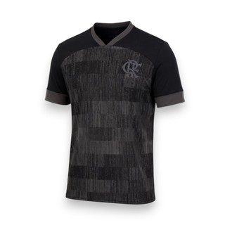 Camisa Flamengo Mask Preta Oficial Torcedor Masculina