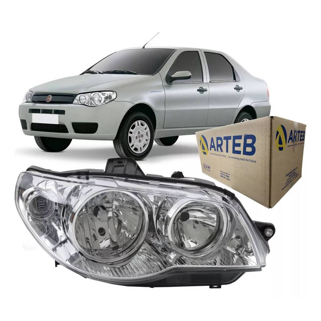 Par Farol Palio Strada Siena G3 2004 Ate 2016 Arteb Original — imagem 2 de 2