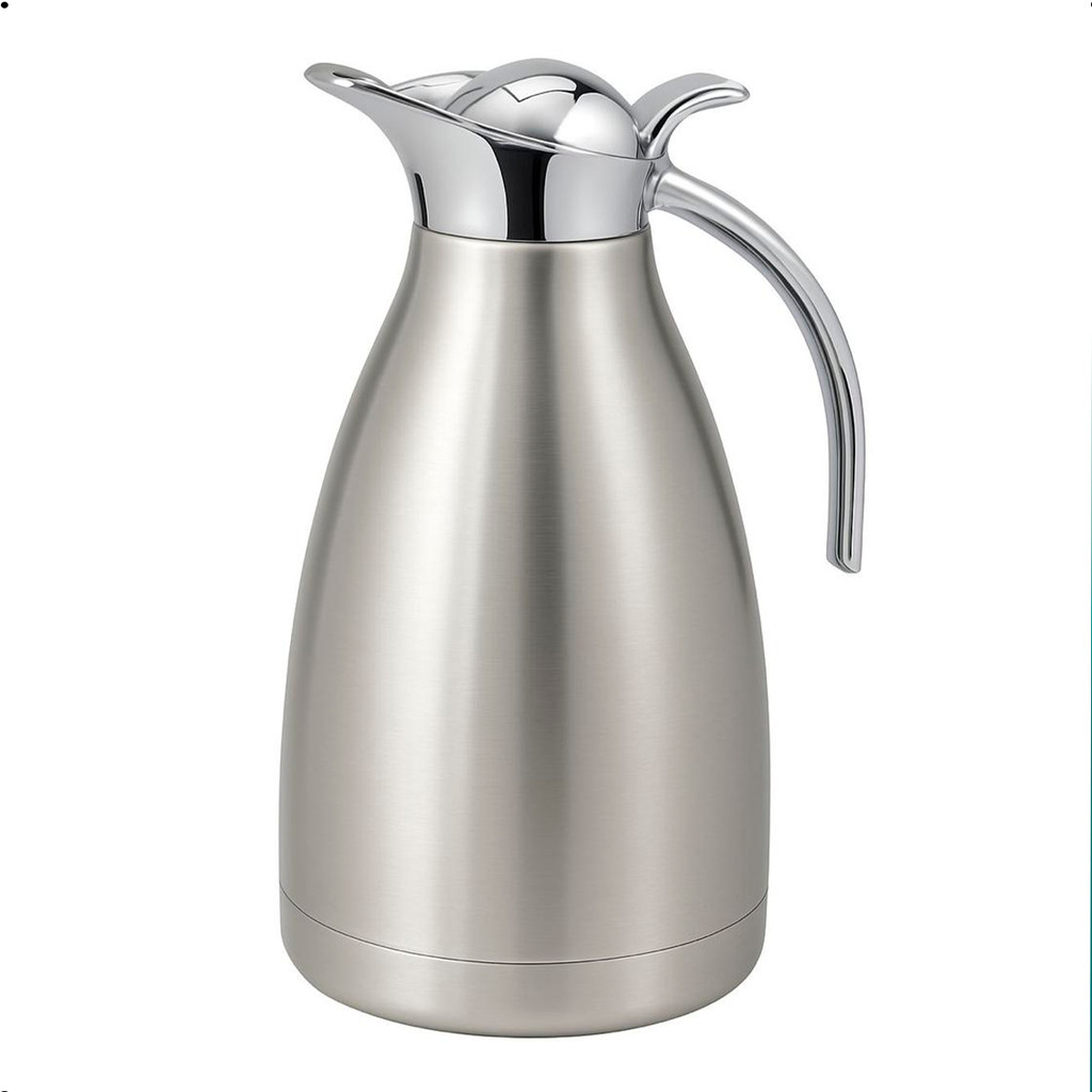 Garrafa Térmica Inox 1,2L Luxo com Tampa Corta Pingos Isolamento Térmico para Café e Chá Mesa Posta