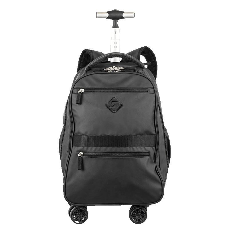 Mochila Carrinho 4 Rodas Duplas Sestini Rolling Hydroblock - Preto em Oferta na Shopee