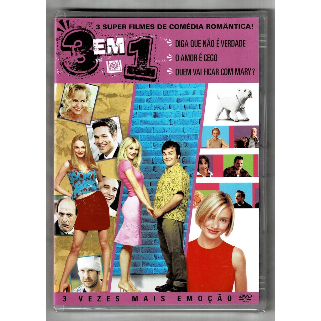 Diga Que Não É Verdade, O Amor É Cego e Quem Vai Ficar Com Mary? DVD Duplo