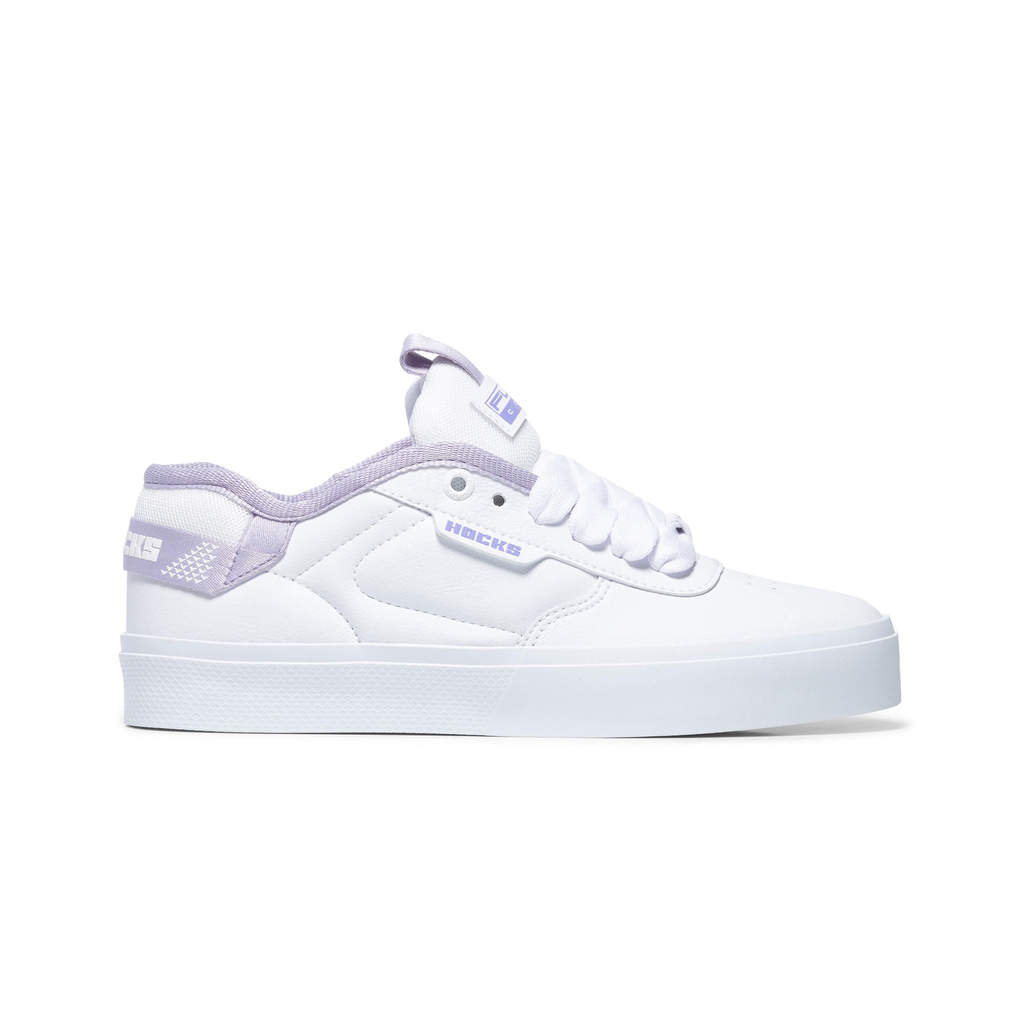 Tenis Hocks Flat Core Branco Lilac Original