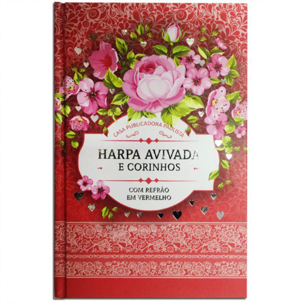 Harpa Avivada e Corinhos LT Hipergigante CP.Dura Floral Rosa | CPP em Oferta na Shopee