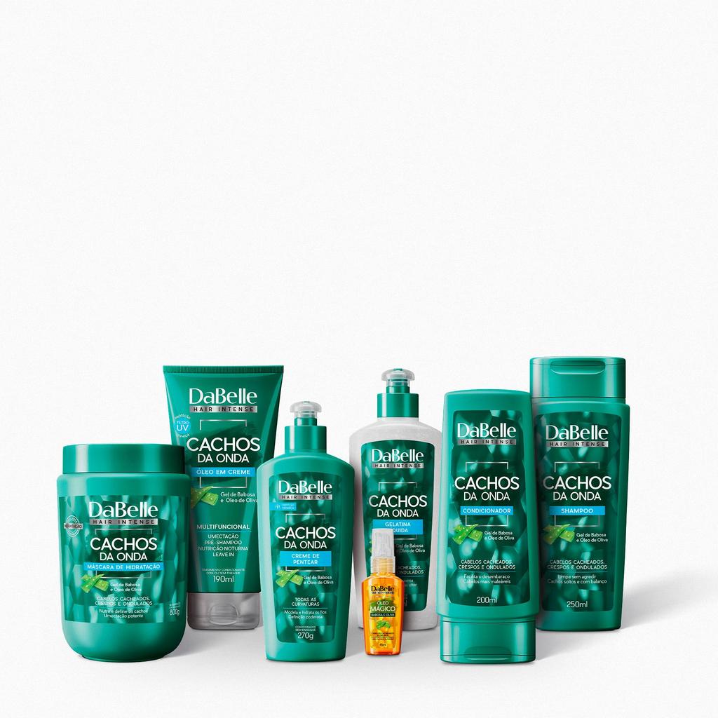 Dabelle Kit com 7 produtos - Cachos da Onda