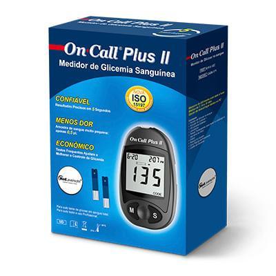Monitor de Glicose com Caneta Lancetadora On Call Plus II