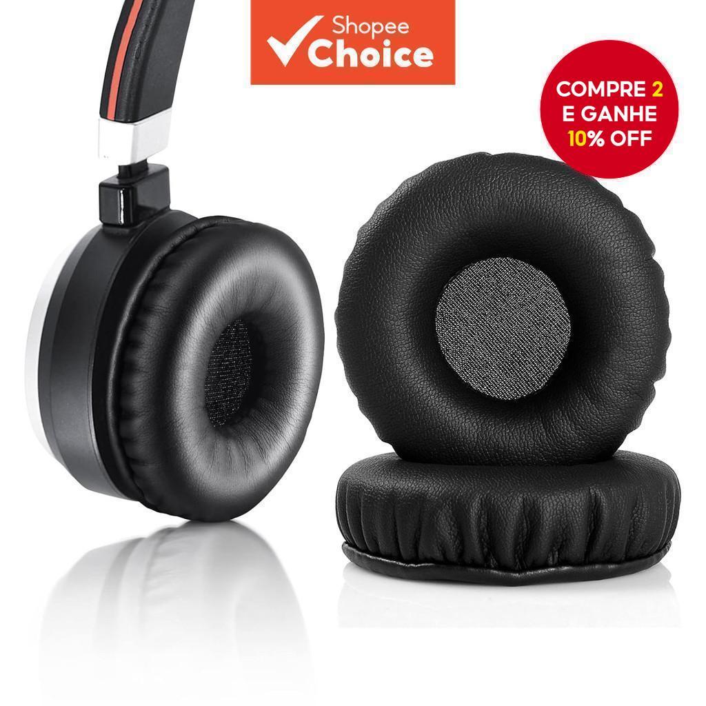 Almofadas De Ouvido Substituição Almofada De Espuma Capa Compatível Com Jabra Evoluir 20 30 40 65 Fone em Oferta na Shopee