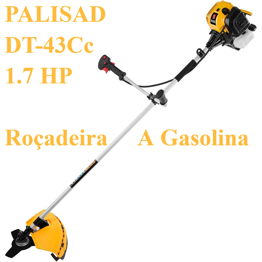 PALISAD Dtt-43Cc 1.7 HP - Roçadeira A Gasolina