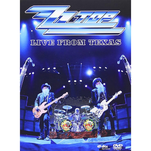Dvd Importado  Zz Top - Live From Texas ( Digipack Lacrado )