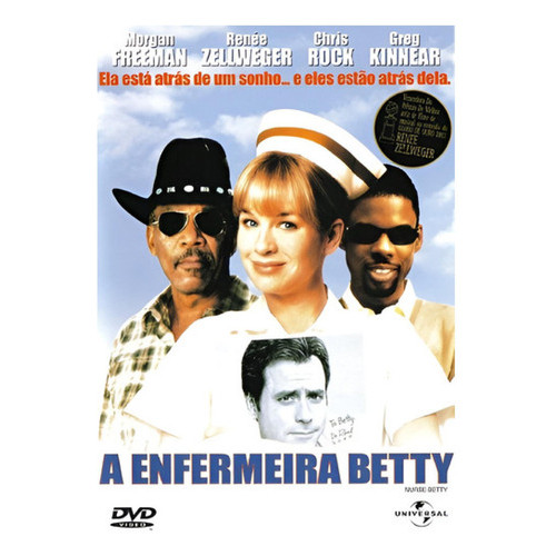 Dvd A Enfermeira Betty - Morgan Freeman - Lacrado