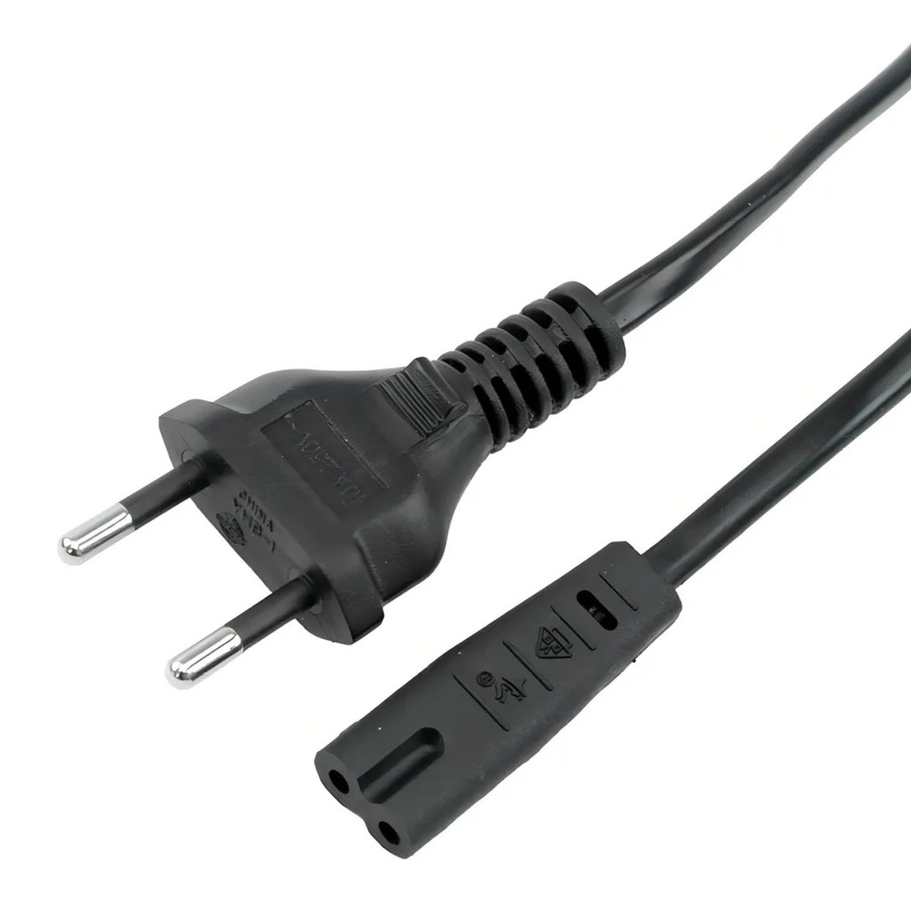 Cabo de Energia Bipolar com 60cm corrente de até 10A