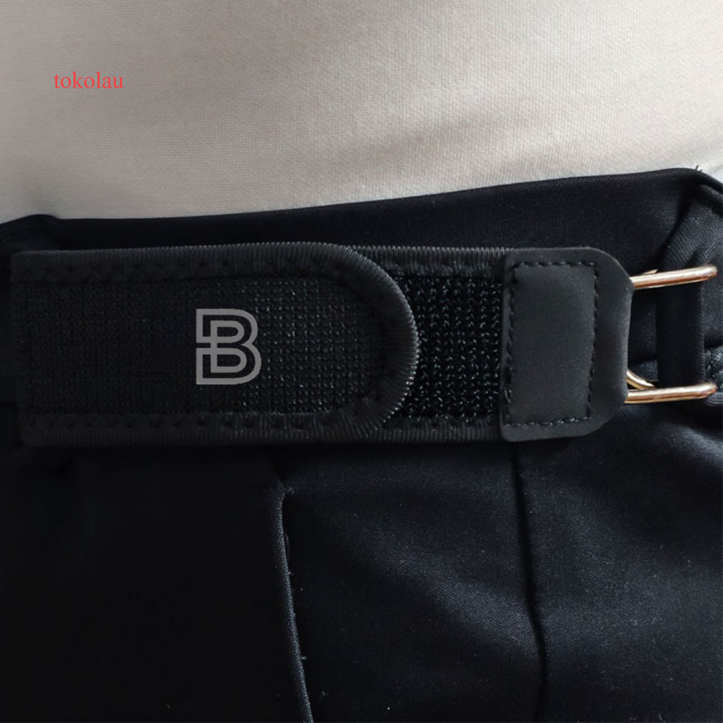 Cinto Elástico Feminino Ajustável Preguiçoso Para Homens – Fita Elástica De Fixação Sem Fivela Confortável Fácil De Usar Ev