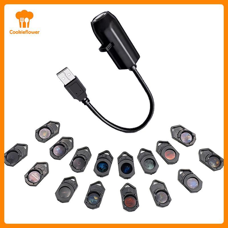 CKFR USB Teto Lua Projeção Atmosfera Luz Céu Estrelado Lâmpada Da Noite Romântico Quarto Decoração Galáxia Projetor Novo