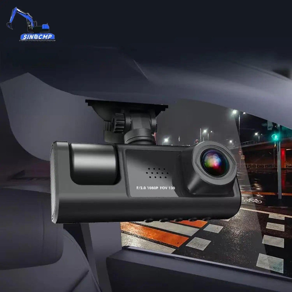 1PC 3 Câmera 1080P Traço Cam Com WiFi G-Sensor Visão Noturna Para Carro Frente Dentro Traseiro Gravador Loop Gravação Mo