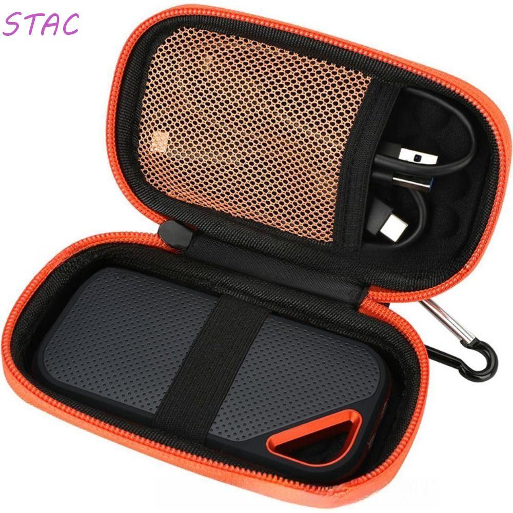Caixa De Proteção De Disco Rígido STAC , Grande De Armazenamento SSD , Bolsas Multifuncionais Para Fone De Ouvido