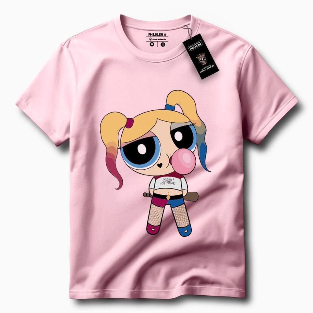 Camiseta Feminina de Algodão Premium com Estampa Divertida de Personagem