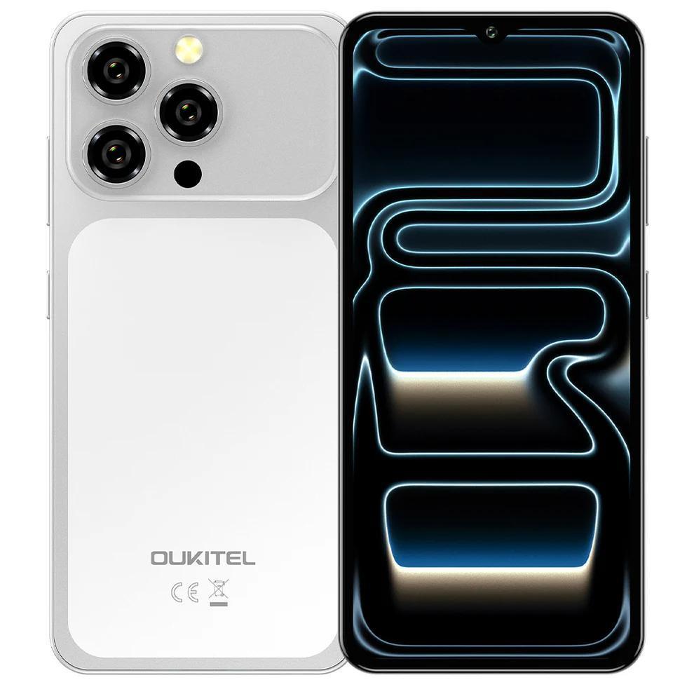 Celular OUKITEL C17 4G 128GB 16GB RAM Expandida Tela 6,52" Android 16 Bateria 5000mAh
