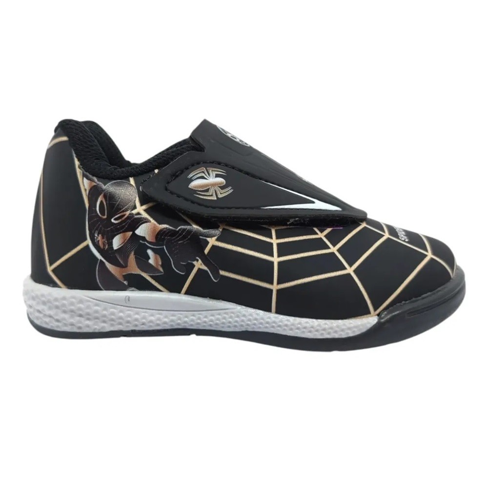 CHUTEIRA INFANTIL TÊNIS FUTSAL VELCRO HOMEM ARANHA SPIDER MAN