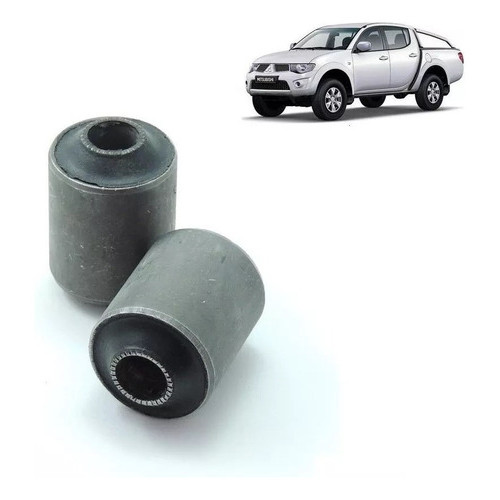 Bucha Amortecedor Dianteiro Mitsubishi L200 Triton - Par