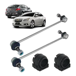 Kit Bieleta + Bucha Da Barra Estabilizadora Dianteira Gm Cruze 2011/2016