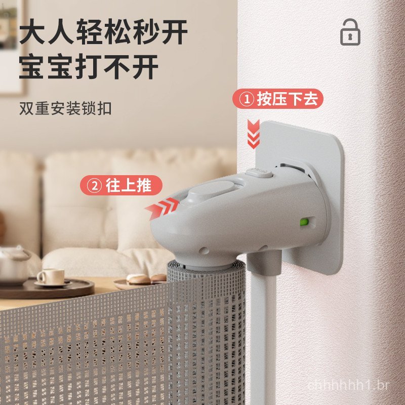 Pet fence, child safety gate, cat-proof kitchen stair guardrail, baby safety rail, dog fence, retractable gate