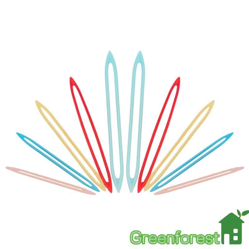 greenfor 10 Unidades Agulha Costura Fio Design 5 Tamanhos Para Aulas Artesanais
