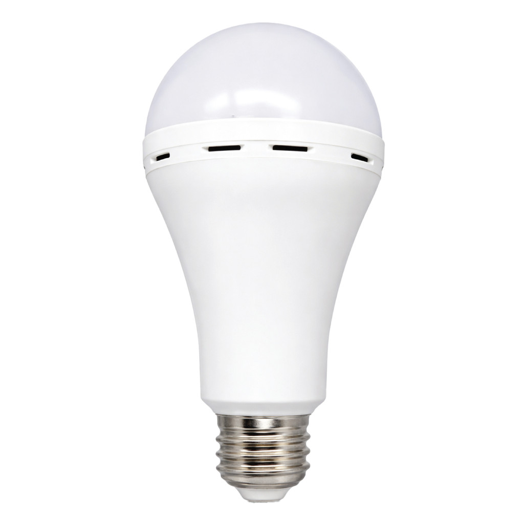 Lampada Led Bulbo Luz De Emergência 6500k Branca 9w A60 E27 Ip20 Bivolt