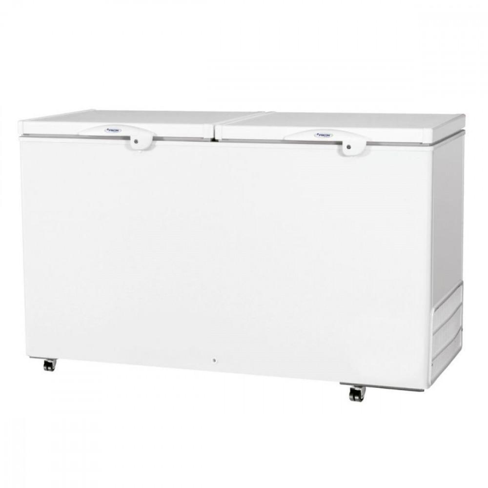 Freezer Horizontal 2 Tampas Fricon Dupla Ação 503 Litros HCED503C Branco - 220V