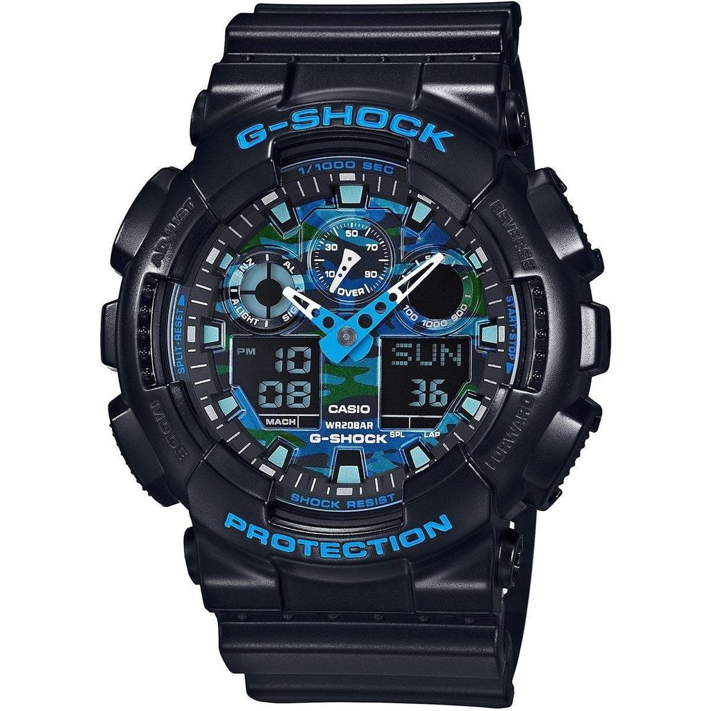 RELÓGIO CASIO MASCULINO G-SHOCK GA-100CB-1ADR.